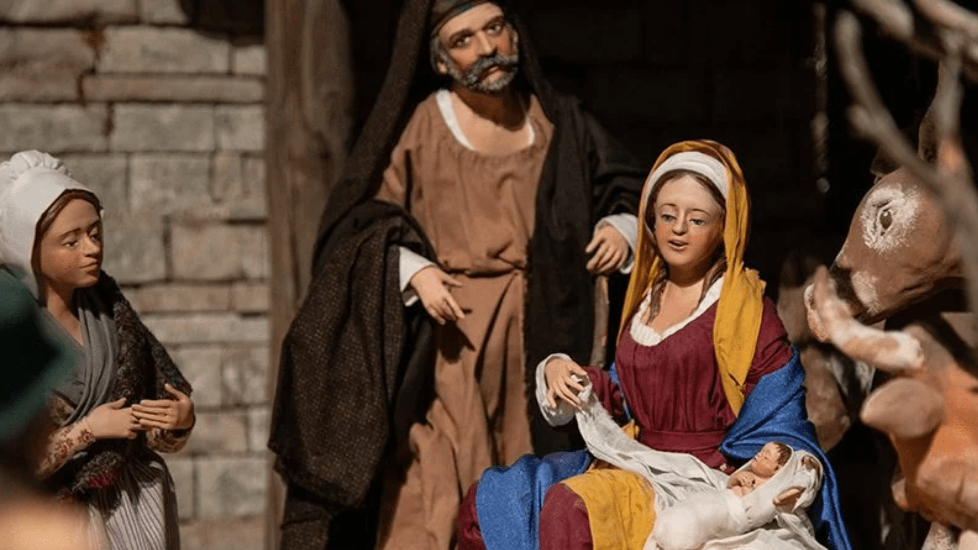 Immagini dal presepe di arles, esposti nel 2024 al forte di bard (c) forte di bard