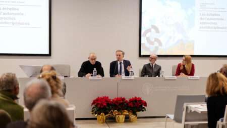 La première journée du sommet le grand continent, à l'université de la vallée d'aoste, le 2 dècembre (c) région autonome vallée d'aoste