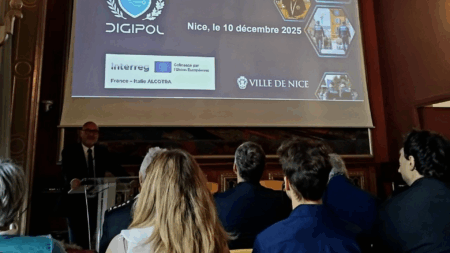 Coopération policière urbaine entre Nice et Turin avec Digipol Interreg Alcotra La présentation de DIGIPOL entre Nice et turin le 10 décembre 2025 (c) Ville de Nice
