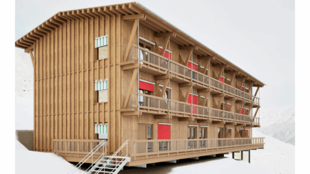 L'hôtel Momentum à Blatten, un signe d'espoir et de résilience (c) Hôtel Momentum