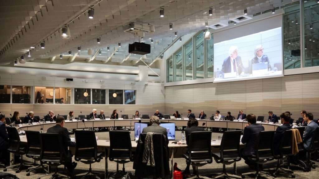 Due incontri tra Italia e Francia su innovazione e industrie strategiche europee L'incontro di Parigi presso l'ESA dell'11 dicembre 2025, su industrie e innovazione tra Italia e Francia (c) IREFI