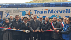 Rouverture de la ligne ferroviaire Nice-Breil-Tende, le 15 décembre 2025 (c) Préfecture des Alpes Maritimes