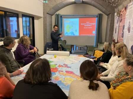 A Chambéry, l’intercomprensione al servizio della cooperazione linguistica europea Sentier linguistique (c) Alice Fiorentino