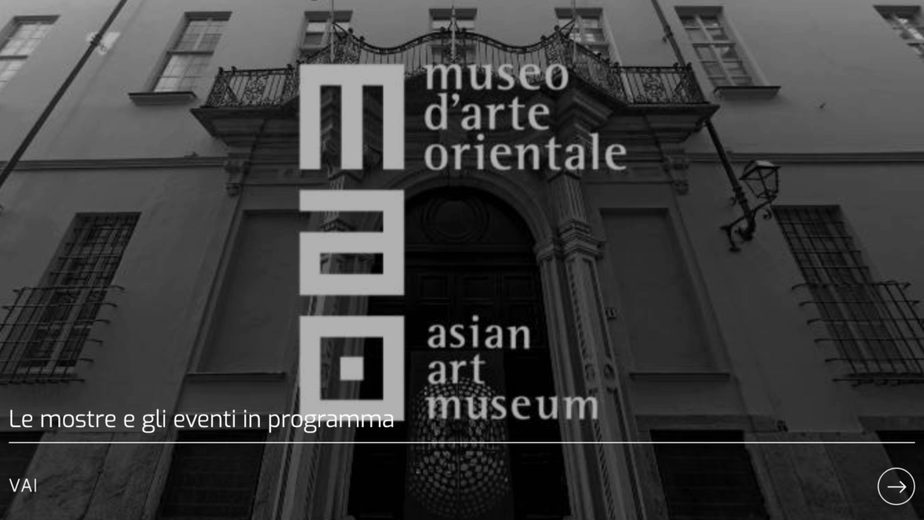 Una copertina che raffigura l'edificio a Torino che ospita il Museo d'arte orientale