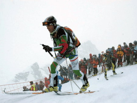 La Pierra Menta lascia La Grande Course, che diventa un circuito annuale di scialpinismo Una passata edizione dell'Adamello ski Raid (c) CC BY SA 2_0 CoppaDelleDolomiti Wikimedia Commons