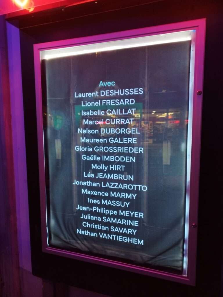 Les principaux artistes de la revue genevoise