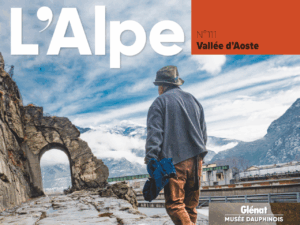 Extrait de la couverture de la revue l'alpe consacré à la vallée d'aoste (c) glénat