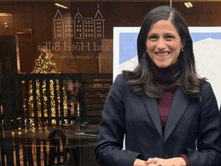 La ministre Eléonore Caroit au Grand Continent, le 4 décembre 2025 à Saint-Vincent, en Vallée d'Aoste (c) Région autonome Vallée d'Aoste, extrait