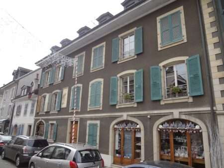 Au Vieux Carouge rue Saint-Joseph (c) CC BY SA 4_0 MHM55 Wikimedia Commons