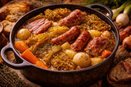 La Potée auvergnate, le ragoût d’hiver en Auvergne La Potée auvergnate