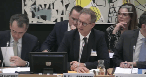 Le président du Comité organisateur des Jeux olympiques 2030, Edgar Grospiron, lors d'une audition à l'Assemblée nationale, le 10 décembre 2025.- Il presidente del Comitato organizzatore dei Giochi olimpici 2030, Edgar Grospiron, in audizione all'Assemblea nazionale, il 10 dicembre 2025 (c) Assemblée Nationale