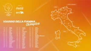 Il percorso della Fiamma Olimpica nelle Nostre Alpi, Le parcours de la Flamme Olympique dans Nos Alpes (c) Ufficio stampa Olimpiadi Milano-Cortina 2026