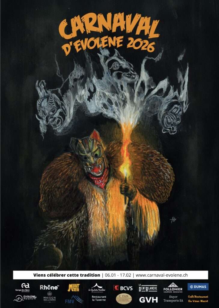 La locandina (c) Carnaval d’Evolène