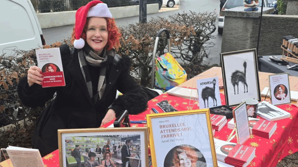 Sarah Des Hesses, « Bruxelles, attends-moi, j’arrive ! » (c) Sarah Des Hesses