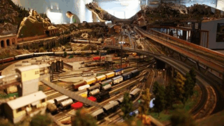 Il plastico ferroviario di Torino, La maquette ferroviaire de Turin (c) Dopolavoro ferroviario Torino