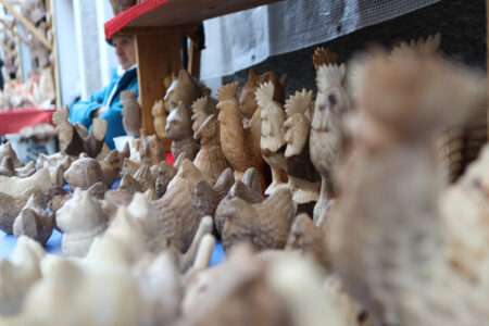 L'artigianato tradizionale alla Foire de Saint-Ours, la Fiera di Sant'Orso (c) Regione autonoma Valle d'Aosta