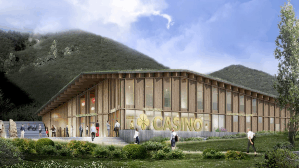 Le rendering du futur casino de Digne-les-Bains (c) Ville de Digne-les-Bains bureau de presse