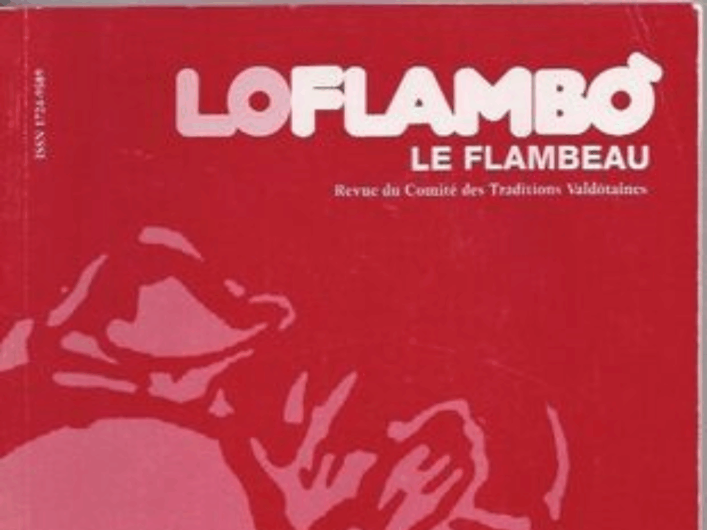 Lo flambo, extrait de la couverture