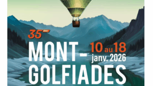 Mongolfiades 2026 à Praz-sur-Arly, extrait du flyer