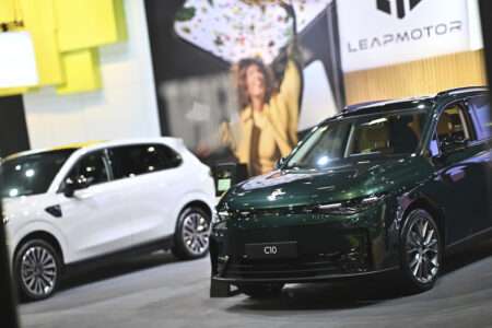 Stand Leapmotor al salone di Bruxelles (c) Stellantis Media David Plas Photography