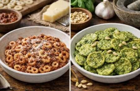 Corzetti liguri, « Corzetti » liguriens