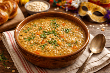 La Soupe au gruau, l’antica zuppa svizzera del Carnevale La Soupe au gruau