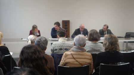 La conférence de presse des Journées de la francophonie en Vallée d'Aoste, le 23 février 2026 (c) Nos Alpes Enrico Martial