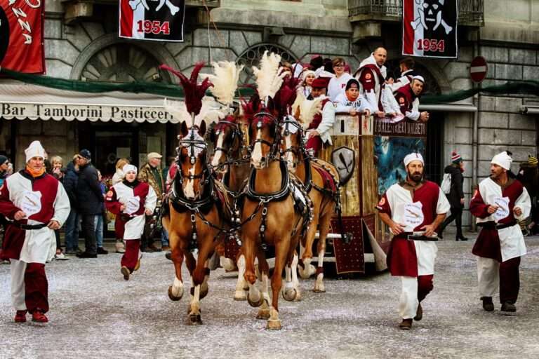 Lo Storico Carnevale di Ivrea, Le Carnaval Historique d’Ivrée (c) Ufficio stampa