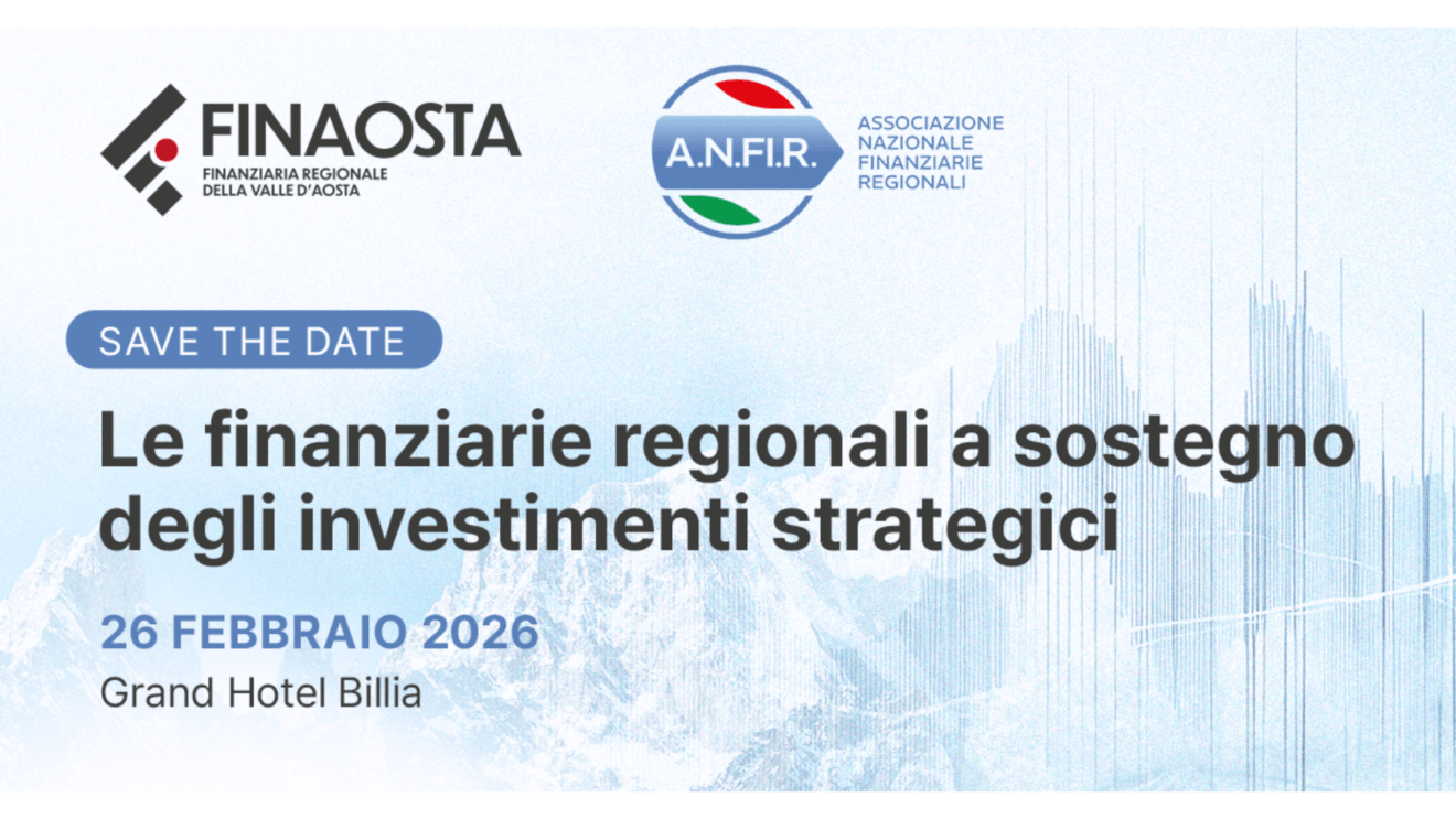 Incontro di Saint-Vincent sulle finanziarie regionali del 26 febbraio 2026, il flyer
