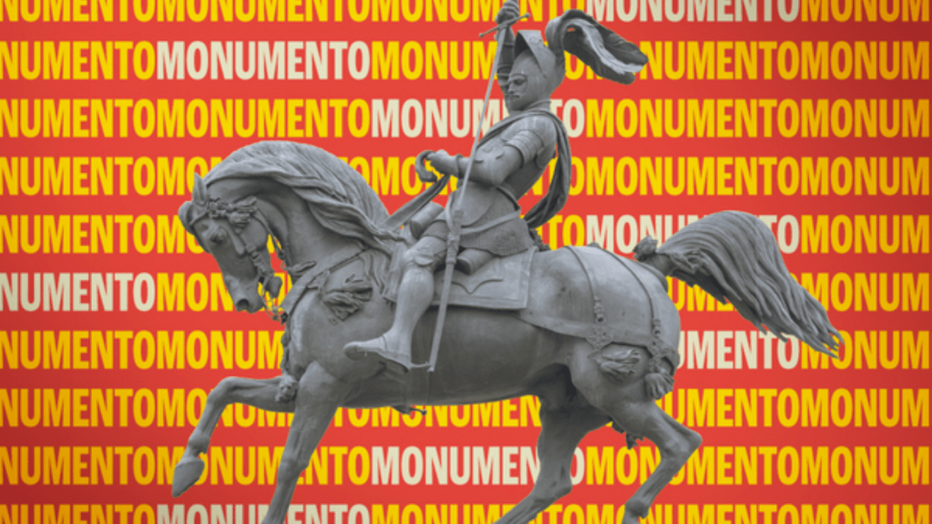 La locandina della mostra MonumenTo