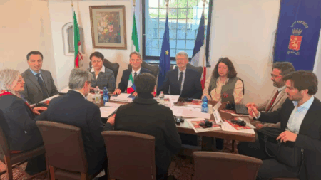 L'incontro del 30 gennaio 2026 a Ventimiglia (c) Regione Liguria