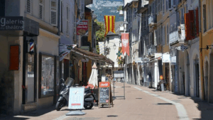 Rue d'Italie à Chambéry (c) CC BY SA 4_0 Florian Pépellin Wikimedia Commons