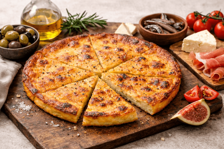 La Cade di Tolone: la focaccia di ceci che unisce Provenza e Liguria Cada di Tolone, Cada de Toulon