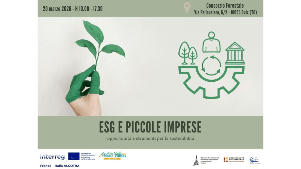 ESG e PMI a Oulx il 20 marzo