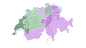 Extrait de la carte du vote du 8 mars sur l'imposition fiscale (c) UST
