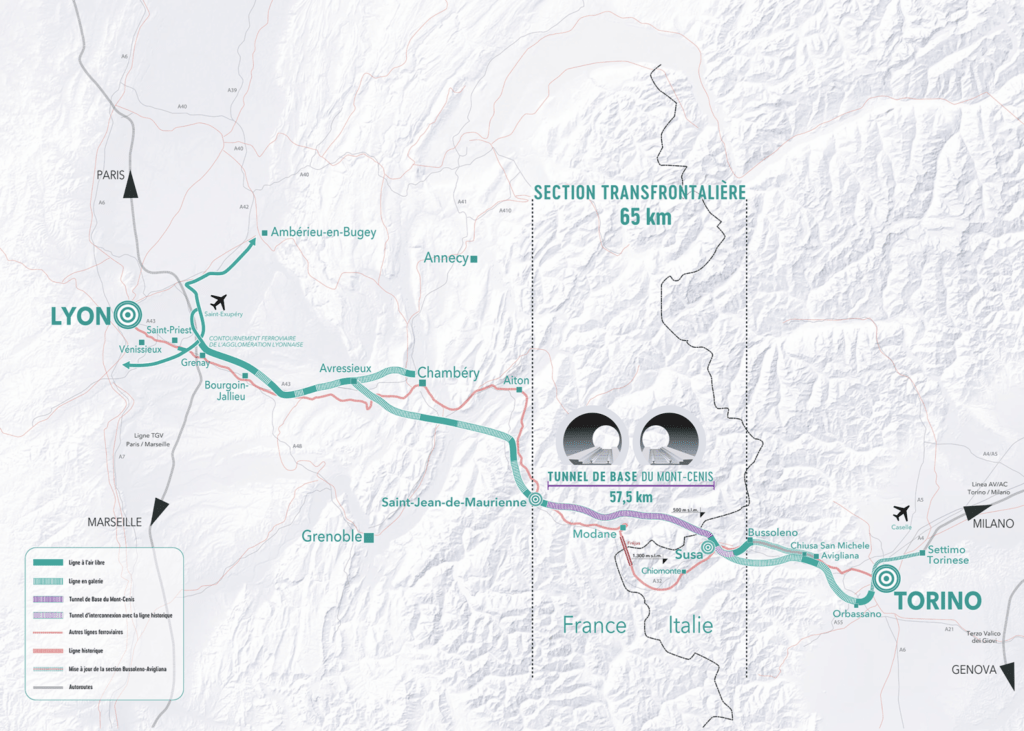 La section transfrontalière (c) TELT