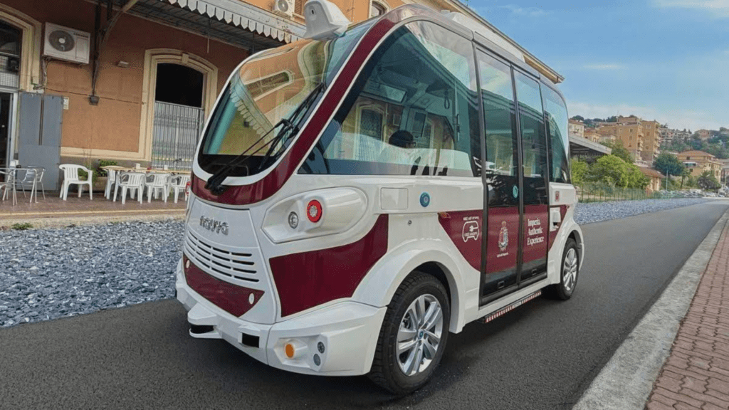 La navetta autonoma di Imperia (c) Comune di Imperia