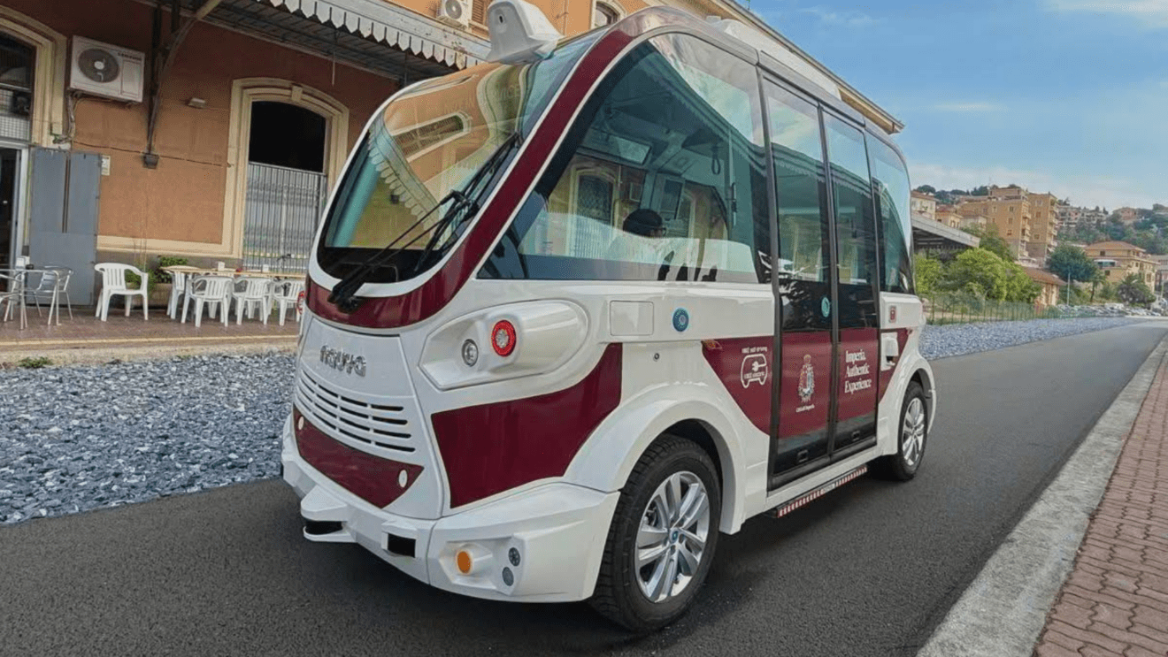 La navetta autonoma di Imperia (c) Comune di Imperia