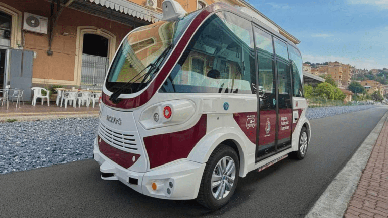 La navetta autonoma di Imperia (c) Comune di Imperia