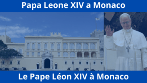 Papa Leone XIV a Monaco, Le Pape Léon XIV à Monaco, couverture sur images Wikimedia Commons CC BY SA 4