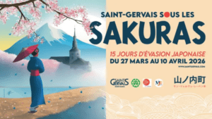 L'affiche de Saint-Gervais sous les Sakuras