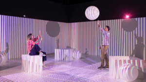 Un'immagine della mostra Electric Dreams alle OGR (c) OGR Torino