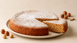 La Torta di nocciole delle Langhe, Le Gâteau de noisettes des Langhe