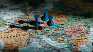 Carte de l'Europe Lara Jameson Pexels