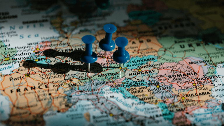 Carte de l'Europe Lara Jameson Pexels