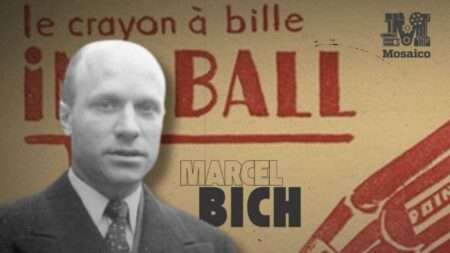 Un estratto della locandina dell'evento su Marcel Bich