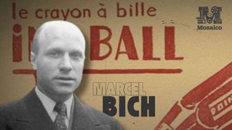 Un estratto della locandina dell'evento su Marcel Bich