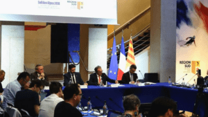 Un moment de la conférence de presse du 29 avril 2026 (c) Région Sud