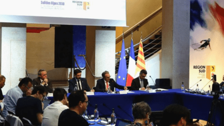 Un moment de la conférence de presse du 29 avril 2026 (c) Région Sud