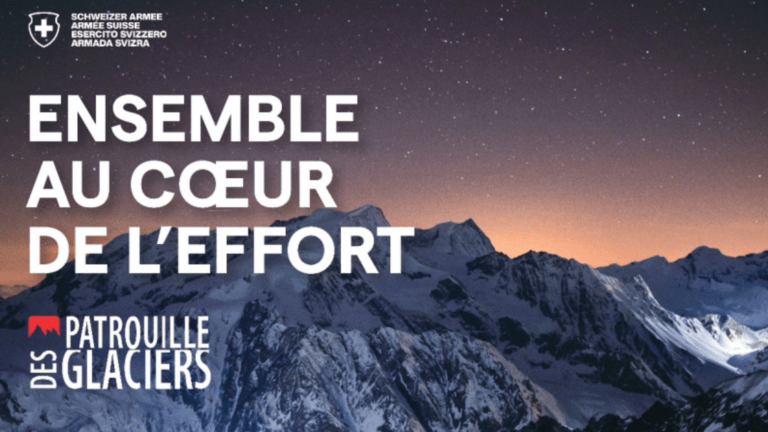 extrait de l'affiche Patrouille des glaciers 2026